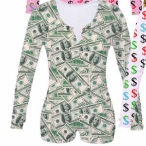 💸 Printed Money Onesie💸